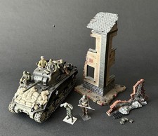 Forces of Valor 1:32 WWII US Army M4A3 Sherman Tank w/Sandbags Normandy D-Day