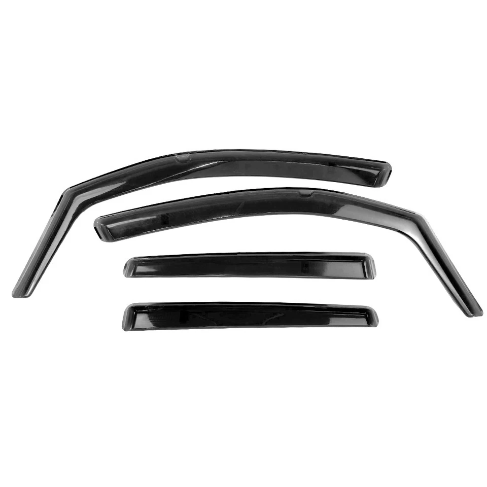 Protector de lluvia en canal para Subaru Forester 2014-2018 ventana visera deflector de humo Foto 4 de 4