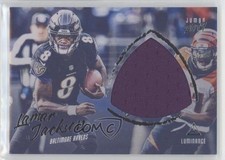 2019 Panini Luminance Jumbo Relics Lamar Jackson #J-10 m1k