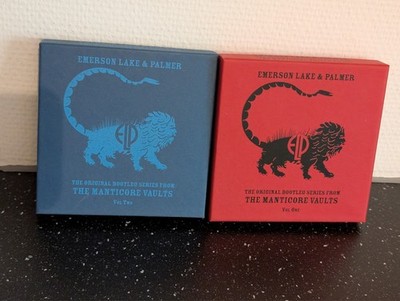 EMERSON, LAKE & PALMER - THE MANTICORE VAULTS VOL. ONE und Vol. TWO, 1+2,