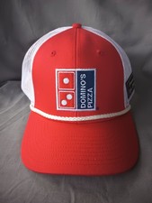 Domino  s Pizza Hat Established 1960 Patch Mesh Trucker Hat by The Dot Shop