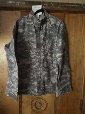 US Army ACU Combat Uniform Jacket Mens Large Long UCP Digital Camo Ripstop