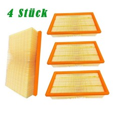 2-4 Flachfaltenfilter für Kärcher NT 360 Xpert ; NT 361 Eco/Te/M ; NT 362 Eco DE