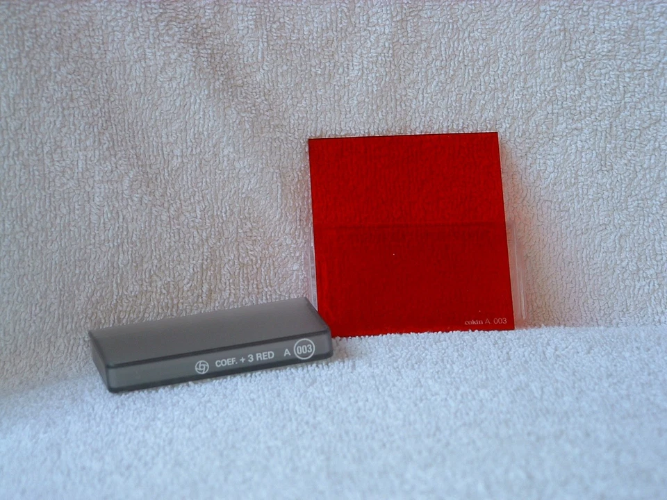 filtre cokin A003 ou A3, Rouge - Photo 1/1