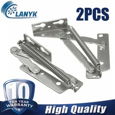 2pc Lift Up Flap Top Hinge Spring Hinge for Door Kitchen Cupboard Cabinet UK