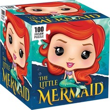 The Little Mermaid 100-Piece Kids Jigsaw Puzzle 10"