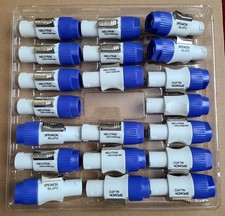 20pcs 4 pins MALE Audio Plug NEUTRIK SPEAKON NL4FC-White/blue NEW