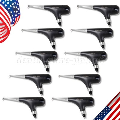 1-10 Dental Air Flow Teeth Polishing Polisher Handpiece Hygiene Prophy Jet Black