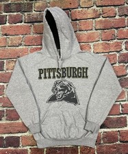 Vintage Pitt Panthers Y2K Hoodie Sweatshirt Men’s Medium University Pittsburgh
