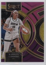 2024 Select WNBA Premier Level Pink & Purple Prizm 26/99 Kamilla Cardoso 1fw1