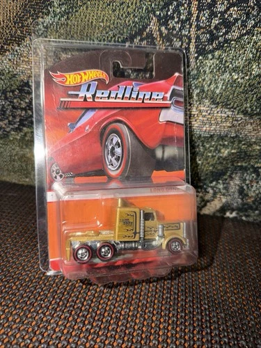 Hot Wheels Redline Gold ‘2015 Long Gone Truck • Die Cast Metal • G15