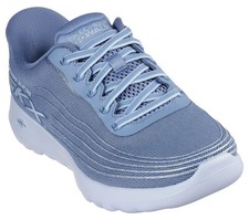 Women's Skechers Shoes Slip Ins Slip On Blue Go Walk Sport Comfort Casual 124697