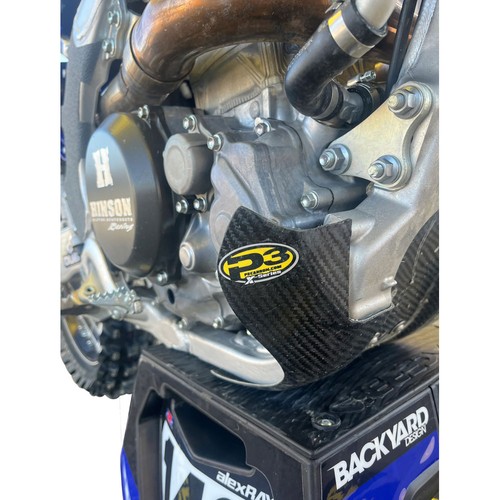 P3 Carbon Skid Plate Black For Yamaha YZ450F 2023-2025 | eBay