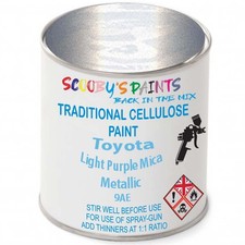 Cellulose Paint For Toyota Light Purple Mica 9Ae Traditional Spray Touch Up