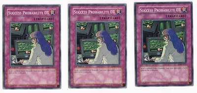 Success Probability 0% - SOI-EN057 - Common - 1st Edition x3 - NM