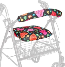 Top Glides Universal Rollator Walker Seat and Backrest Covers
