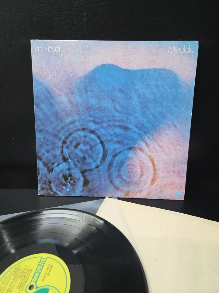 Pink Floyd Meddle Lp Vinyl 1971 1st 'Capitol Mastered' Press Gatefold EX/NM- - Image 2 of 4