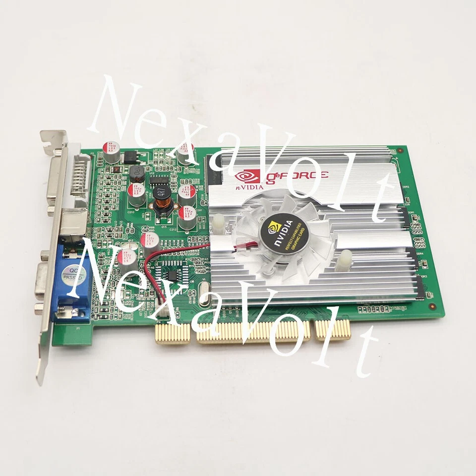 1PCS FX5500 independent 128mb 64bit DVI dual-screen multi-screen graphics card - Image 3 of 3