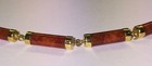 Yellow Gold and Carnelian Necklace — photo 2