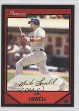 2007 Bowman Mike Lowell #87 0j6