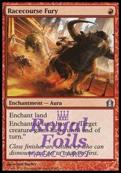 Racecourse Fury Foil Uncommon Return to Ravnica #104