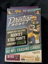 Panini Prestige 2020 Hanger Box Exclusive 60 NFL Trading Cards Sealed Box