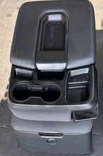 2019-2026 Chevy Silverado Gmc Center Console Jump Seat Cloth Double Storage New