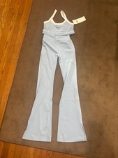 Alo Yoga Blue Sports Bra and Leggings Brand New with tags Small