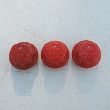 Vintage 6 Volt Battery Caps 1940 1950's Chevrolet Ford MoPar Hot Rod / Rat Rod
