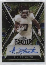 2023 Leaf Exotic Peacock Prismatic 8/10 Ainias Smith #BA-AS1 Auto 0u66