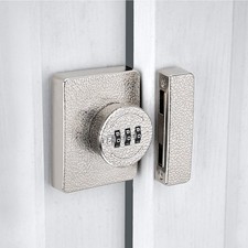 Silvery Cabinet Lock 3-Digit Password Keyless Anti Pry Mechanical Privacy
