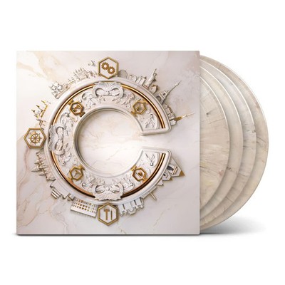 Sid Meier's Civilization 7 Soundtrack Gold Marble Vinyl Record 4LP Box Set