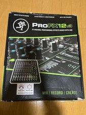 Mackie ProFX12v3 Analog Mixer 12-Channel FX Live Streaming Used