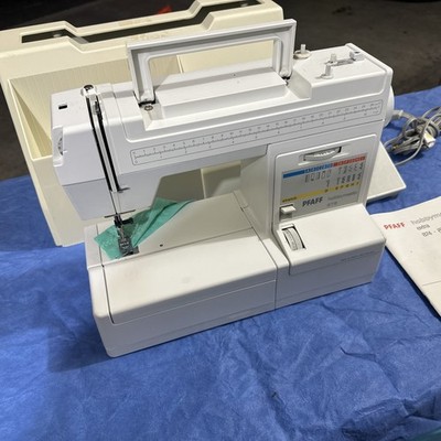  Pfaff Hobbymatic 875 Sewing Machine with foot pedal. Tested, Serviced