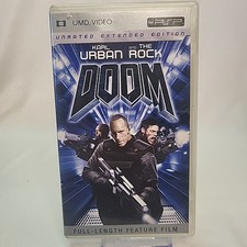 Doom UMD Video PSP No Insert Very Good Disc Case Art Fast Shipping From Canada