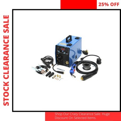 S7 MIG Welder 120V Gas Gasless Flux Core Beginner Welding Machine
