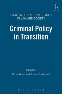 Penny Green Criminal Policy in Transition (Taschenbuch)