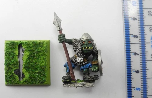 ORC BOY w. spear Metal Classic Orcs Orruks Boyz Army Painted Warhammer 1980s 16