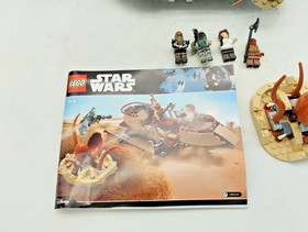 LEGO 75174 Desert Skiff Escape Original Box Good Star Wars Figures 9516 75005