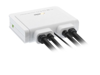 InLine KVM Switch 2-Port USB-C + HDMI 4K Ultra HD Audio All-in-One 62614I