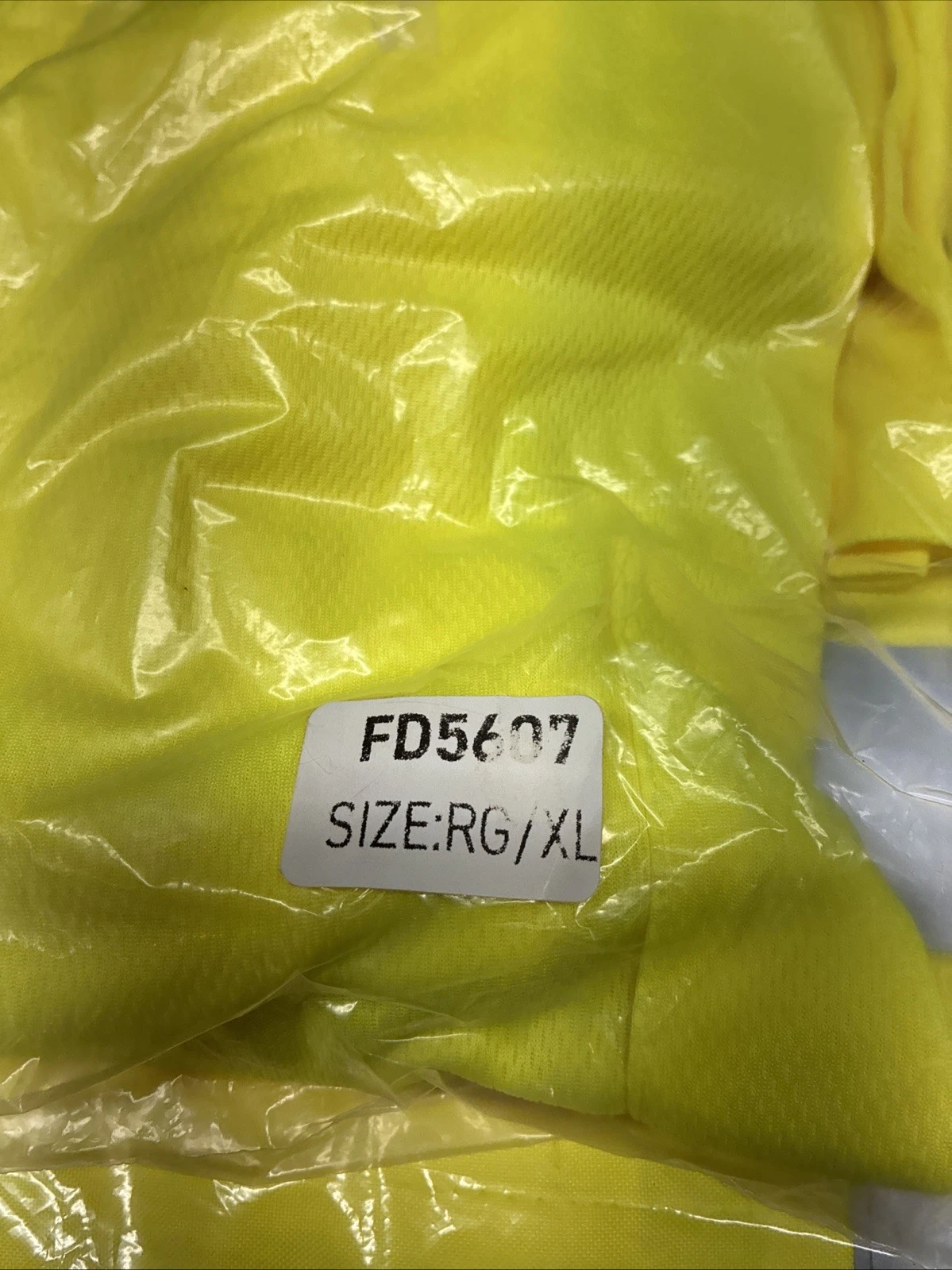 New Majestic High-Visibility Yellow Safety Overalls Sz XL Reflective + Vest + 4 image 7