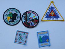 Scout badges collected at 1995 World Jamboree. New. 