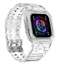 for Fitbit Versa 4/3/2/Fitbit Versa Lite/Fitbit Sense Bands with Case