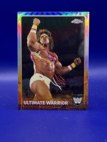 Ultimate Warrior #90 2015 Topps Chrome WWE card