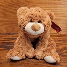 READ Animal Alley Toys R Us Golden Brown 20" Teddy Bear Floppy Plush 2009 Tags
