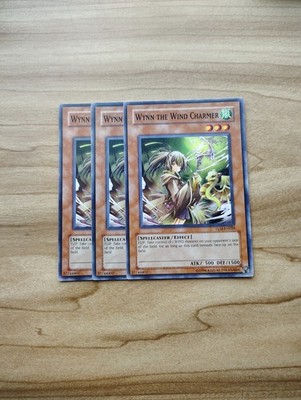 Yu-Gi-Oh - Wynn The Wind Charmer 3X - Full Playset