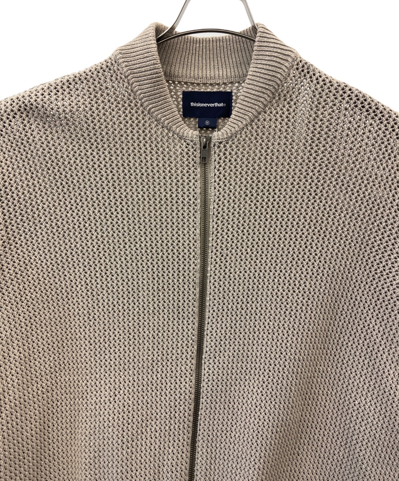 thisisneverthat thisisneverthat knit jacket Size:… - image 3