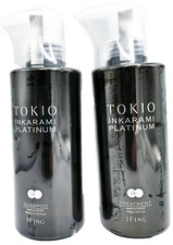 TOKIO IE Inkarami Platinum Shampoo 400ml  Treatment 400g Set   Made in Japan