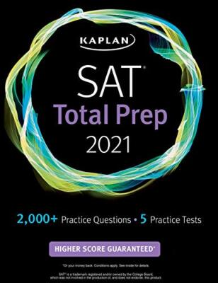SAT Total Prep 2021: 5 Practice Tests + Proven Strategies + Online + Video (Kapl