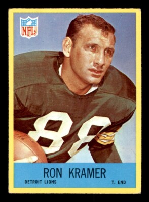 1967 Philadelphia Football #65 Ron Kramer VG *e1